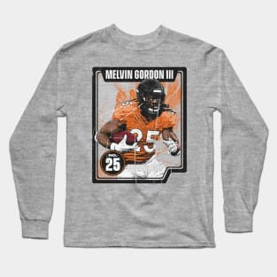 Melvin Gordon III Denver Card Long Sleeve T-Shirt